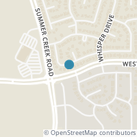 Map location of 5213 Cedar Brush Drive, Fort Worth, TX 76123