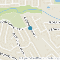 Map location of 7826 Corona Court, Arlington, TX 76002