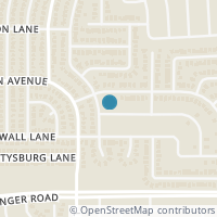 Map location of 2840 Adams Fall Lane, Fort Worth, TX 76123