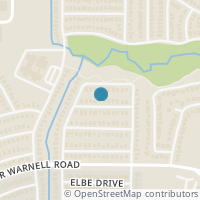 Map location of 815 Encino Drive, Arlington, TX 76001