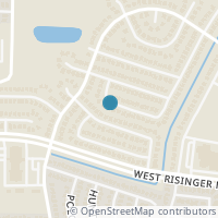 Map location of 3989 Miami Springs Drive, Fort Worth, TX 76123