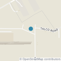Map location of 601 Talco Road, Lancaster, TX 75134