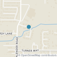 Map location of 2600 Featherstone Court, Arlington, TX 76001