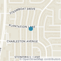 Map location of 8408 Ohara Lane, Fort Worth, TX 76123