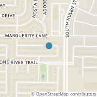 Map location of 4421 Stepping Stone Drive, Fort Worth, TX 76123