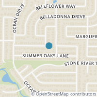 Map location of 4929 Sunset Ridge Drive, Fort Worth, TX 76123