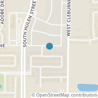 Map location of 4221 Langside Lane, Fort Worth, TX 76123