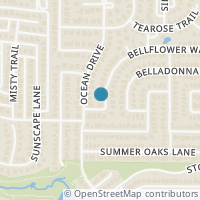 Map location of 4912 Bellflower Way, Fort Worth, TX 76123
