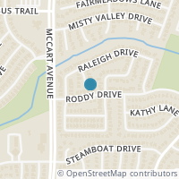 Map location of 3358 Roddy Dr, Fort Worth TX 76123