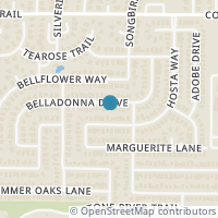 Map location of 4621 Belladonna Dr, Fort Worth TX 76123