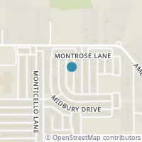 Map location of 2926 Mayfair Lane, Lancaster, TX 75134
