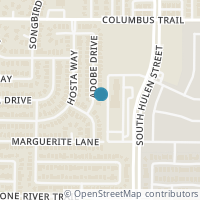 Map location of 7973 Adobe Dr, Fort Worth TX 76123