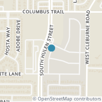 Map location of 6101 Tavolo Parkway, Fort Worth, TX 76123