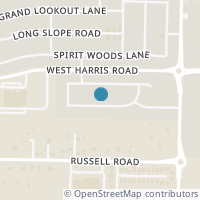 Map location of 2819 Diamond Ridge Drive, Arlington, TX 76001