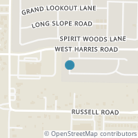 Map location of 7302 Seclusion Ridge Drive, Arlington, TX 76001