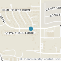 Map location of 3409 Vista Chase Ct, Arlington TX 76001