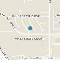 Map location of 7135 Forest Mist Drive, Arlington, TX 76001
