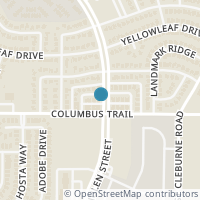 Map location of 4401 Hulen Circle W, Fort Worth, TX 76133