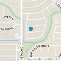 Map location of 1936 Ashley Drive, Fort Worth, TX 76134
