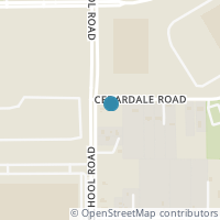Map location of 2254 Cedardale Rd, Lancaster TX 75134