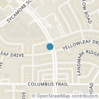 Map location of 4300 Yellowleaf Drive, Fort Worth, TX 76133