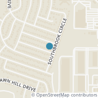 Map location of 204 Creekwood Ln, Fort Worth TX 76134