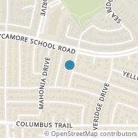 Map location of 7616 Creekmoor Drive, Fort Worth, TX 76133