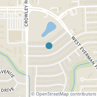 Map location of 1817 San Rafael Street, Fort Worth, TX 76134