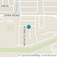 Map location of 7002 Snowivy Court, Arlington, TX 76001