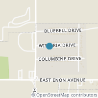 Map location of 3712 Wisteria Drive, Everman, TX 76140