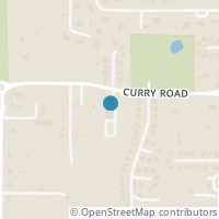 Map location of 3806 Curry Road, Arlington, TX 76001