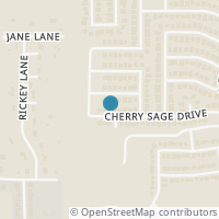 Map location of 2511 Cherry Sage Drive, Arlington, TX 76001