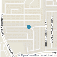 Map location of 5305 Summer Meadows Drive, Fort Worth, TX 76123