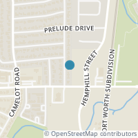 Map location of 7809 Pebbleford Rd, Fort Worth TX 76134