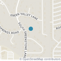 Map location of 1306 S Greenstone Lane, Duncanville, TX 75137