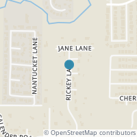 Map location of 7601 Awadi Court, Arlington, TX 76001