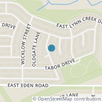 Map location of 6617 Beryl Drive, Arlington, TX 76002