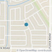 Map location of 800 Fondren Drive, Arlington, TX 76001