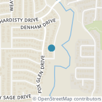 Map location of 6600 Parkside Drive, Arlington, TX 76001