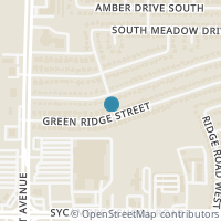 Map location of 3300 Green Ridge Street, Fort Worth, TX 76133