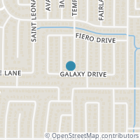 Map location of 6522 Tempest Drive, Arlington, TX 76001