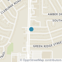 Map location of 3422 Meadowmoor St, Fort Worth TX 76133