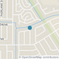 Map location of 801 Stetter Drive, Arlington, TX 76001