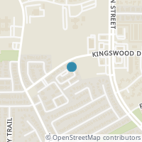 Map location of 7304 Kingswood Circle, Fort Worth, TX 76133