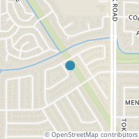 Map location of 804 Xavier Drive, Arlington, TX 76001