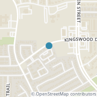 Map location of 7431 Kingswood Circle, Fort Worth, TX 76133