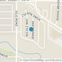 Map location of 6420 Jennie Lane, Arlington, TX 76002