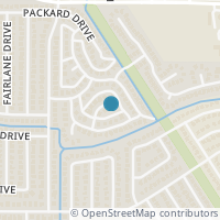 Map location of 6407 Valleybrooke Court, Arlington, TX 76001