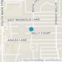 Map location of 319 Kelly Court, Duncanville, TX 75137
