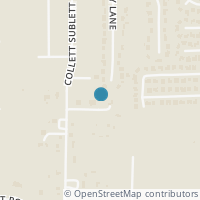 Map location of 1121 Glaze Lane, Kennedale, TX 76060